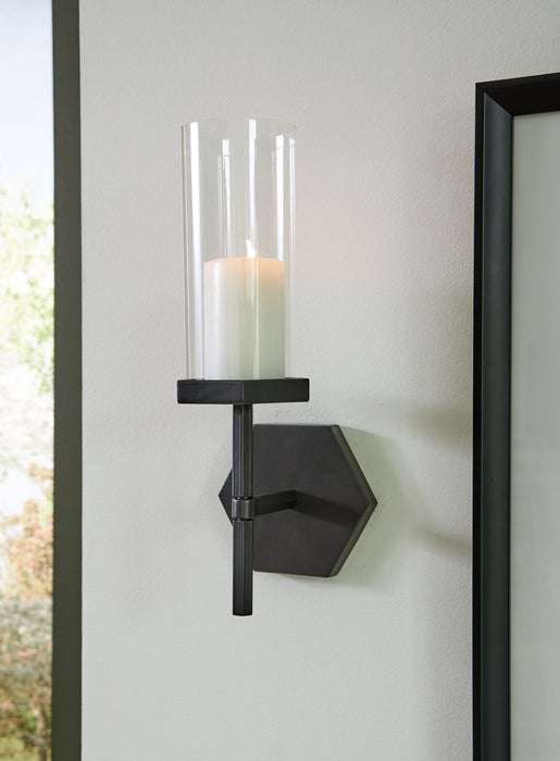 Teelston Wall Sconce - World Furniture Gallery (Newark, CA)