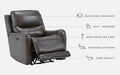 Galahad Power Recliner - World Furniture Gallery (Newark, CA)