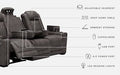 HyllMont Power Reclining Sofa - World Furniture Gallery (Newark, CA)