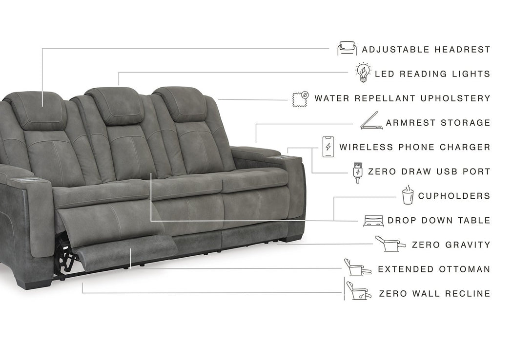 Next-Gen DuraPella Power Reclining Sofa - World Furniture Gallery (Newark, CA)