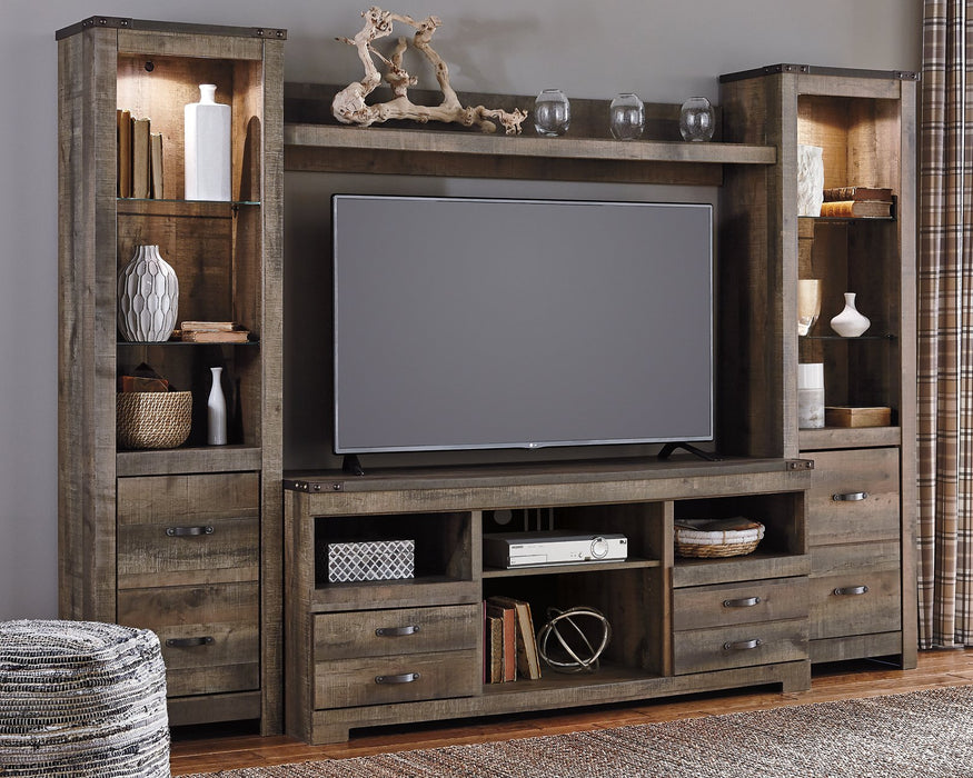 Trinell 4-Piece Entertainment Center - World Furniture Gallery (Newark, CA)