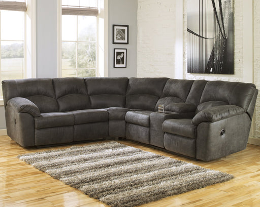 Tambo 2-Piece Reclining Sectional - World Furniture Gallery (Newark, CA)