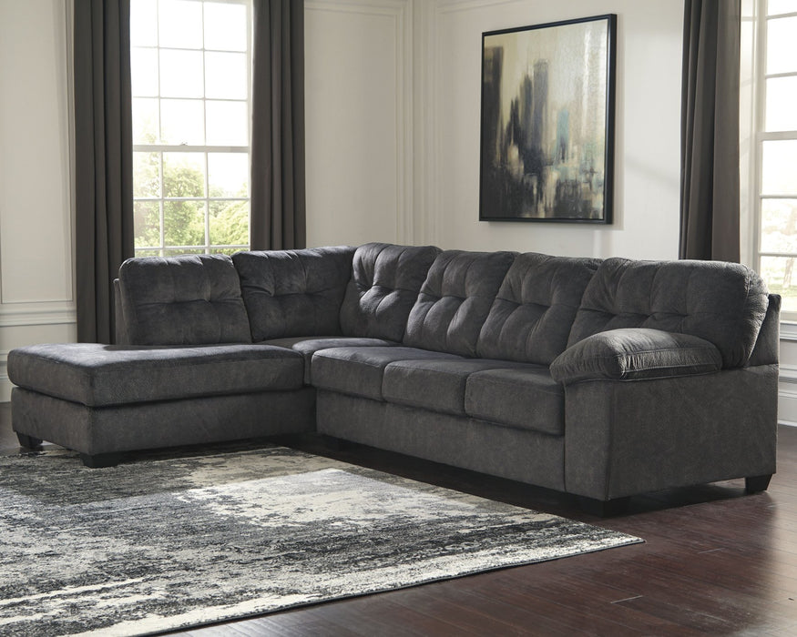 Accrington 2-Piece Sectional with Chaise - World Furniture Gallery (Newark, CA)