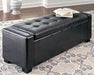 Benches Upholstered Storage Bench - World Furniture Gallery (Newark, CA)