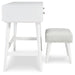 Thadamere Vanity with Stool - World Furniture Gallery (Newark, CA)