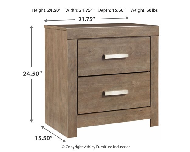 Culverbach Nightstand - World Furniture Gallery (Newark, CA)