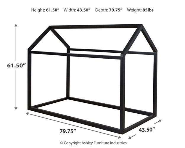 Flannibrook House Bed Frame - World Furniture Gallery (Newark, CA)