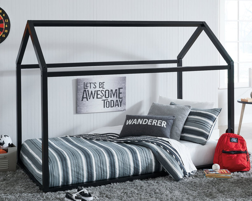 Flannibrook House Bed Frame - World Furniture Gallery (Newark, CA)