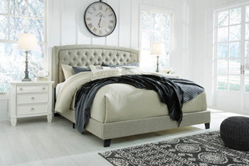 Jerary Upholstered Bed - World Furniture Gallery (Newark, CA)