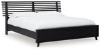 Danziar Slat Bed - World Furniture Gallery (Newark, CA)