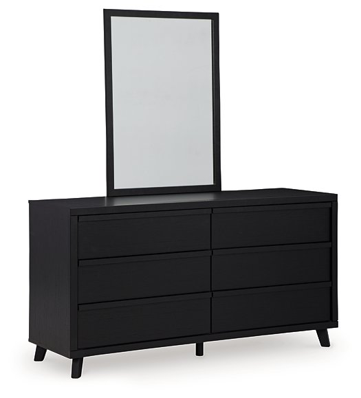 Danziar Dresser and Mirror - World Furniture Gallery (Newark, CA)