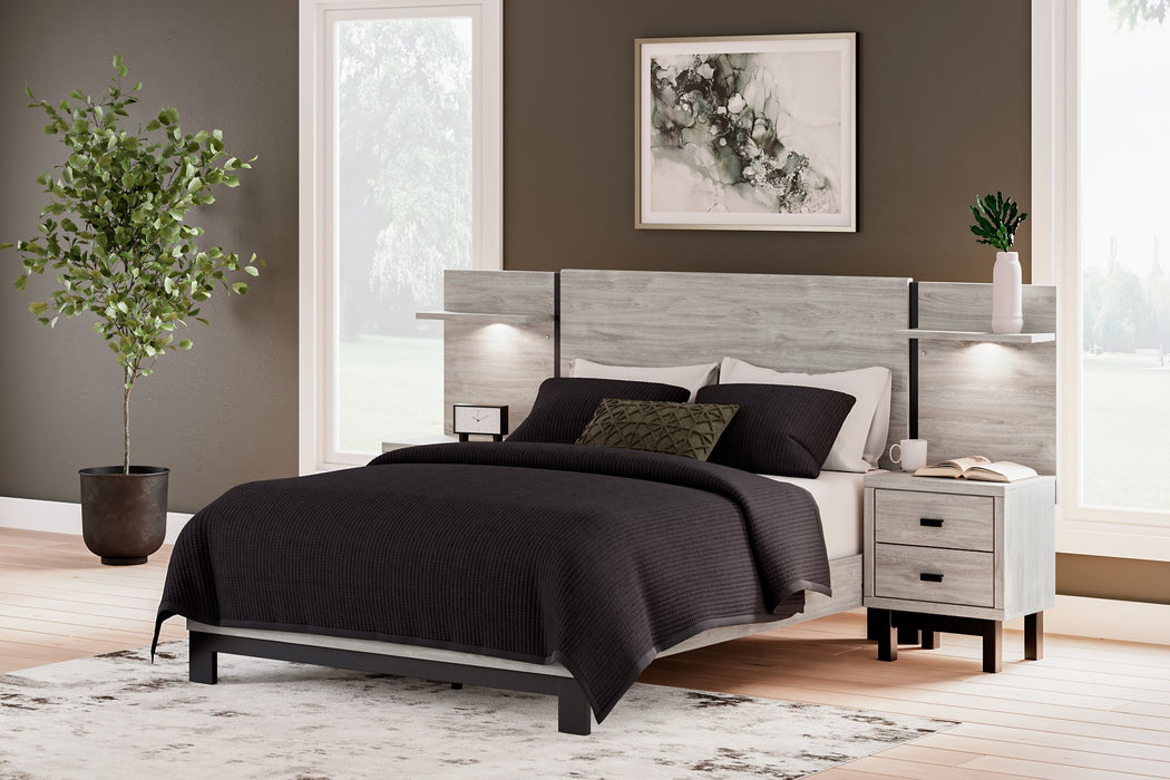 Vessalli Bed with Extensions - World Furniture Gallery (Newark, CA)