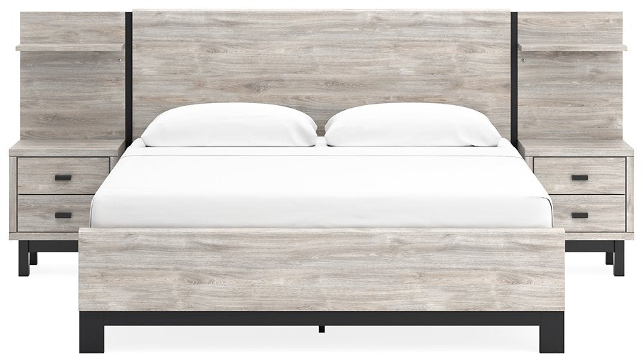 Vessalli Bed with Extensions - World Furniture Gallery (Newark, CA)