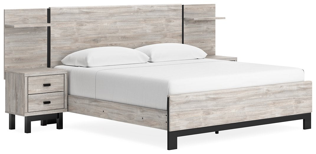 Vessalli Bed with Extensions - World Furniture Gallery (Newark, CA)