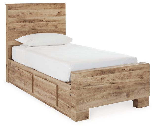 Hyanna Bed with 1 Side Storage - World Furniture Gallery (Newark, CA)