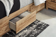 Hyanna Panel Storage Bed with 2 Under Bed Storage Drawer - World Furniture Gallery (Newark, CA)