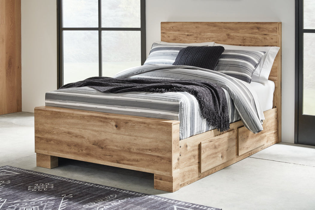 Hyanna Bed with 1 Side Storage - World Furniture Gallery (Newark, CA)