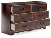 Glosmount Dresser - World Furniture Gallery (Newark, CA)