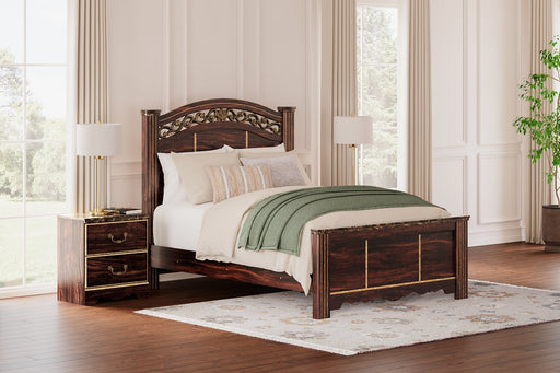 Glosmount Bed - World Furniture Gallery (Newark, CA)