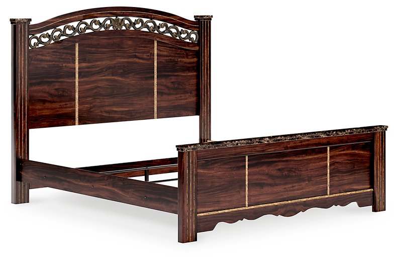 Glosmount Bed - World Furniture Gallery (Newark, CA)