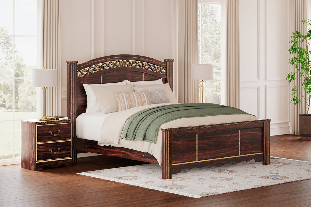 Glosmount Bed - World Furniture Gallery (Newark, CA)