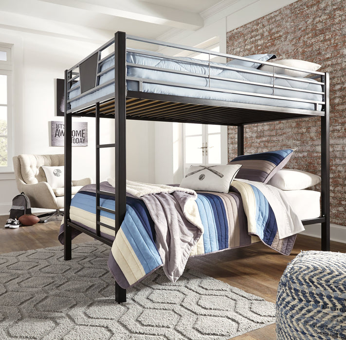 Dinsmore Bunk Bed with Ladder - World Furniture Gallery (Newark, CA)