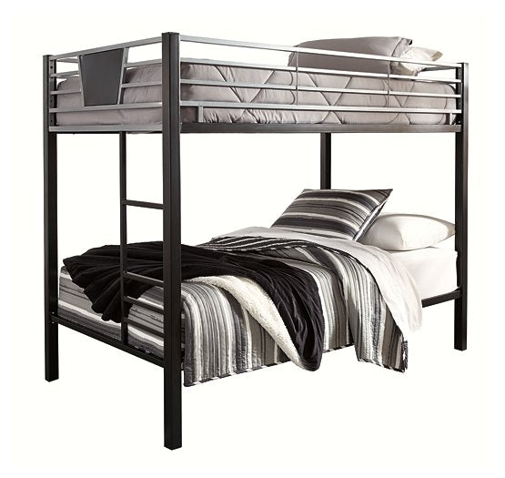 Dinsmore Bunk Bed with Ladder - World Furniture Gallery (Newark, CA)