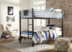 Dinsmore Bunk Bed with Ladder - World Furniture Gallery (Newark, CA)