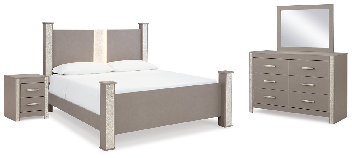 Surancha Bedroom Set - World Furniture Gallery (Newark, CA)