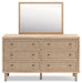 Cielden Dresser and Mirror - World Furniture Gallery (Newark, CA)