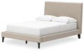 Cielden Upholstered Bed with Roll Slats - World Furniture Gallery (Newark, CA)