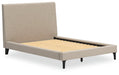 Cielden Upholstered Bed with Roll Slats - World Furniture Gallery (Newark, CA)