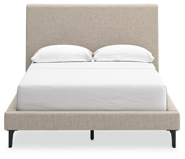 Cielden Upholstered Bed with Roll Slats - World Furniture Gallery (Newark, CA)