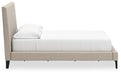 Cielden Upholstered Bed with Roll Slats - World Furniture Gallery (Newark, CA)