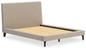 Cielden Upholstered Bed with Roll Slats - World Furniture Gallery (Newark, CA)