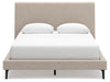 Cielden Upholstered Bed with Roll Slats - World Furniture Gallery (Newark, CA)