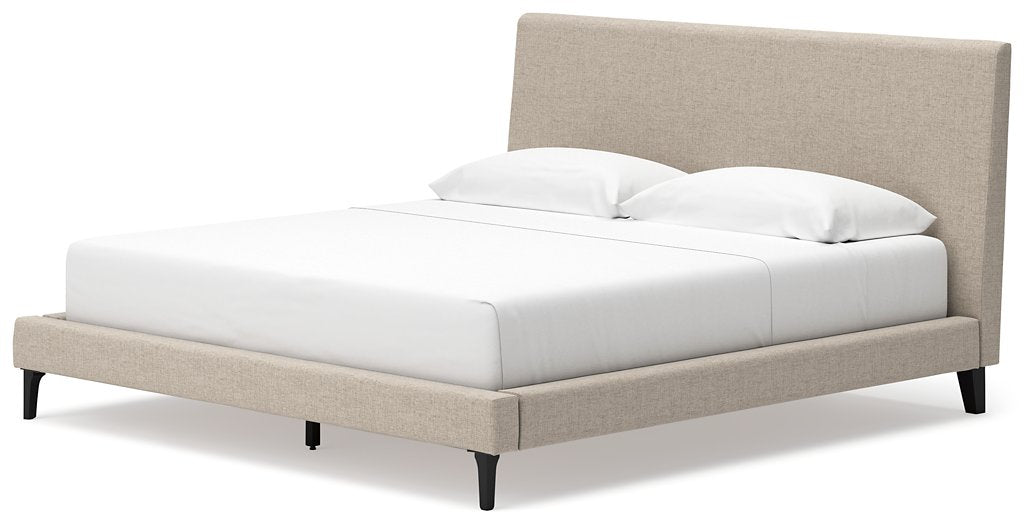 Cielden Upholstered Bed with Roll Slats - World Furniture Gallery (Newark, CA)