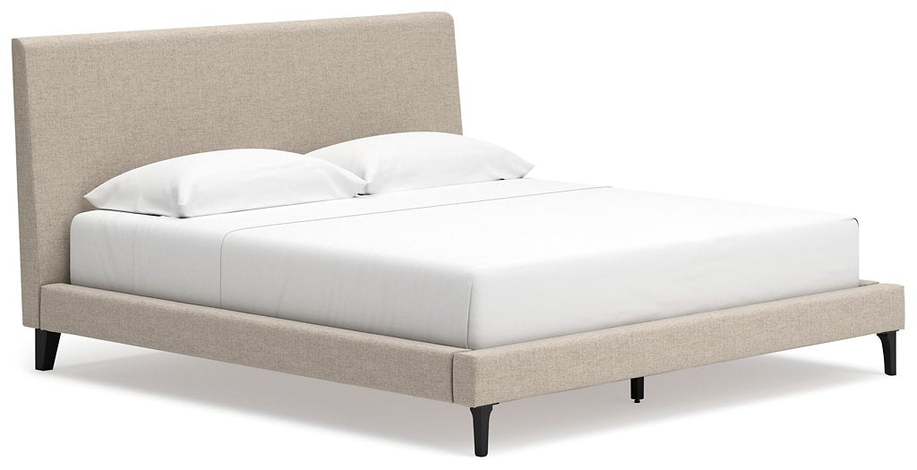 Cielden Upholstered Bed with Roll Slats - World Furniture Gallery (Newark, CA)