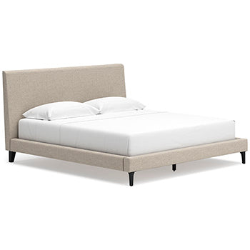 Cielden Upholstered Bed with Roll Slats - World Furniture Gallery (Newark, CA)