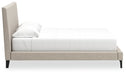 Cielden Upholstered Bed with Roll Slats - World Furniture Gallery (Newark, CA)