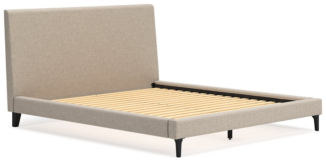 Cielden Upholstered Bed with Roll Slats - World Furniture Gallery (Newark, CA)