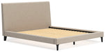 Cielden Upholstered Bed with Roll Slats - World Furniture Gallery (Newark, CA)