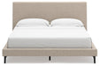 Cielden Upholstered Bed with Roll Slats - World Furniture Gallery (Newark, CA)