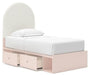 Wistenpine Upholstered Bed with Storage - World Furniture Gallery (Newark, CA)