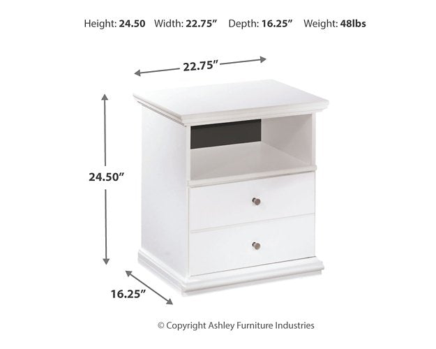 Bostwick Shoals Nightstand - World Furniture Gallery (Newark, CA)