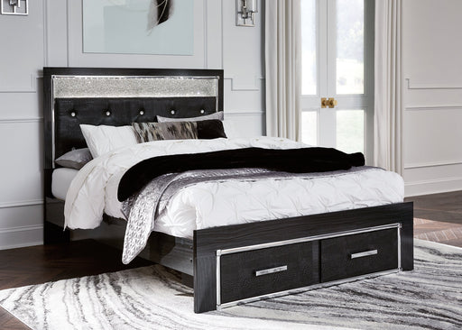 Kaydell Upholstered Panel Storage Bed - World Furniture Gallery (Newark, CA)