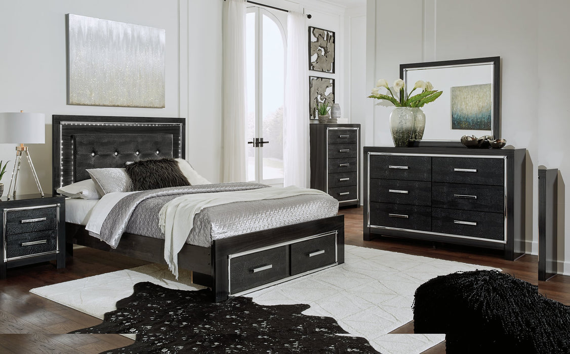 Kaydell Bed with Storage - World Furniture Gallery (Newark, CA)