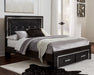 Kaydell Upholstered Bed with Storage - World Furniture Gallery (Newark, CA)