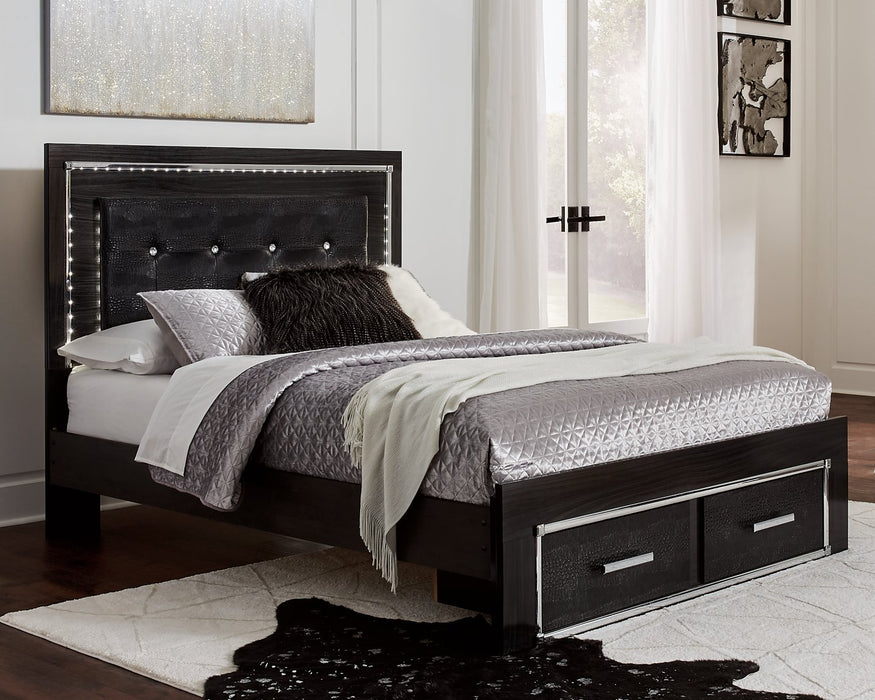 Kaydell Bed with Storage - World Furniture Gallery (Newark, CA)