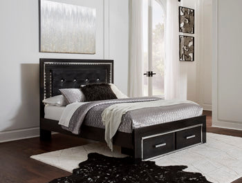 Kaydell Bed with Storage - World Furniture Gallery (Newark, CA)